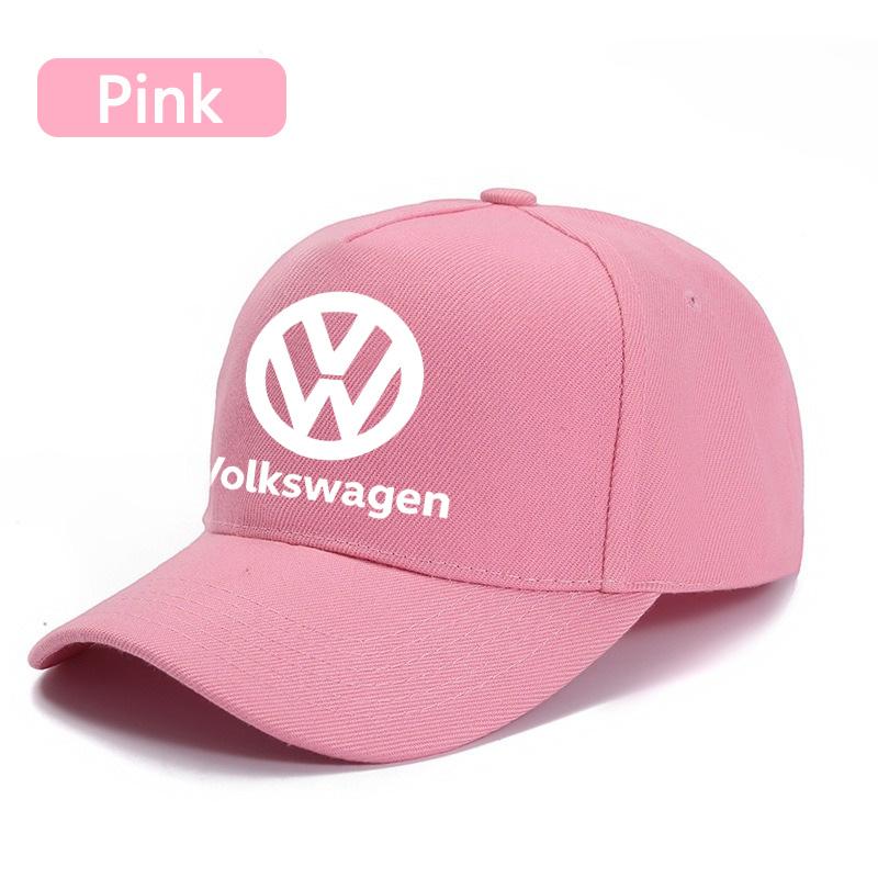 For Volkswagen VW Polo Tiguan Golf 4 Passat Outdoor Sunscreen Motorcycle Accessories Fashion Logo Cotton Adjustable Baseball Hat