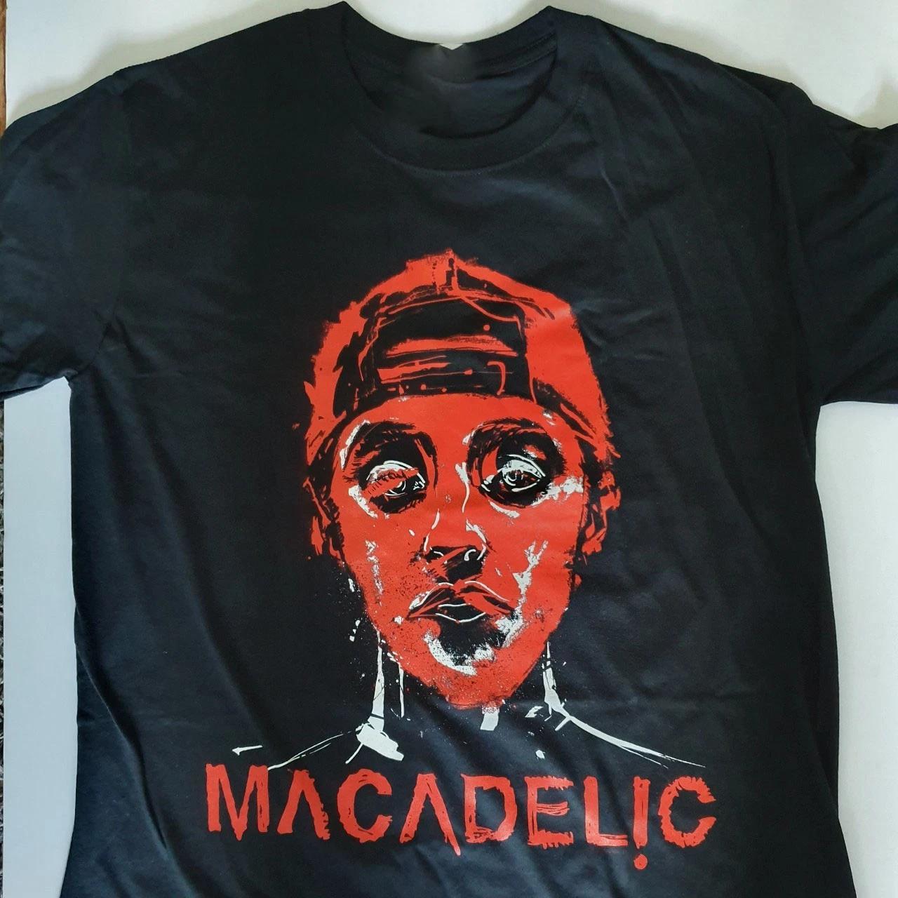 Репринт Mac Miller Macadelic Футболка с коротким рукавом Черная Унисекс S-234XL US047 XL