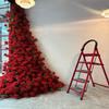 Rose Waterfall Wall - Wedding Scene Decor with Artificial Rose Flowers