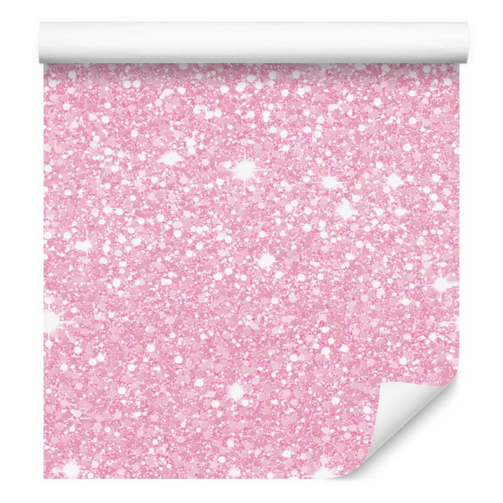 Powder pink glitter wallpaper, powder pink background 50x1000