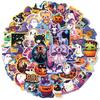 50-Pack Halloween Stickers - Waterproof Vinyl Decals For Party Decor, Crafts & Scrapbooking