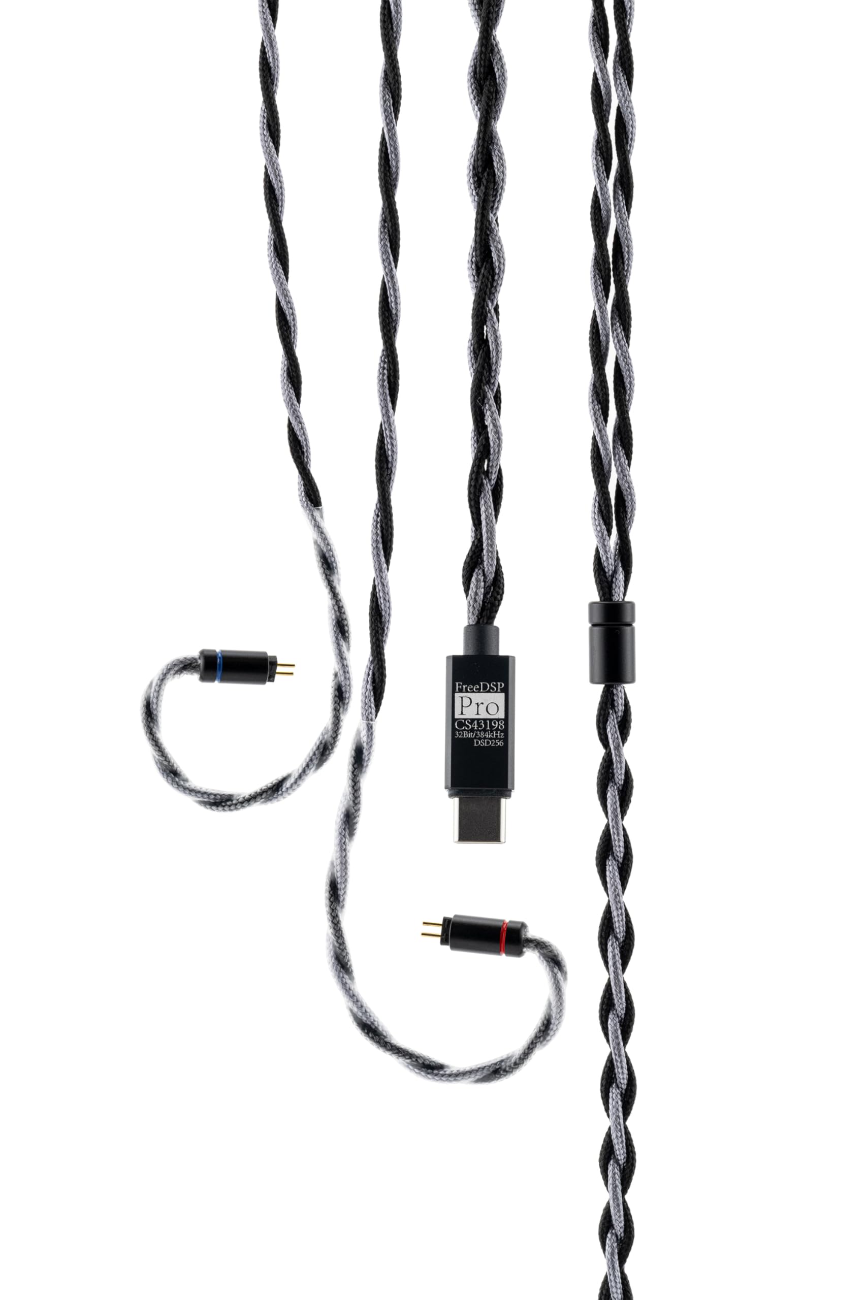 

Moondrop FreeDSP Pro USB Earphone Replacement Cable 2Pin to Portable DAC Amplifier with DAC Litz Premium Single Crystal Copper Special Volume