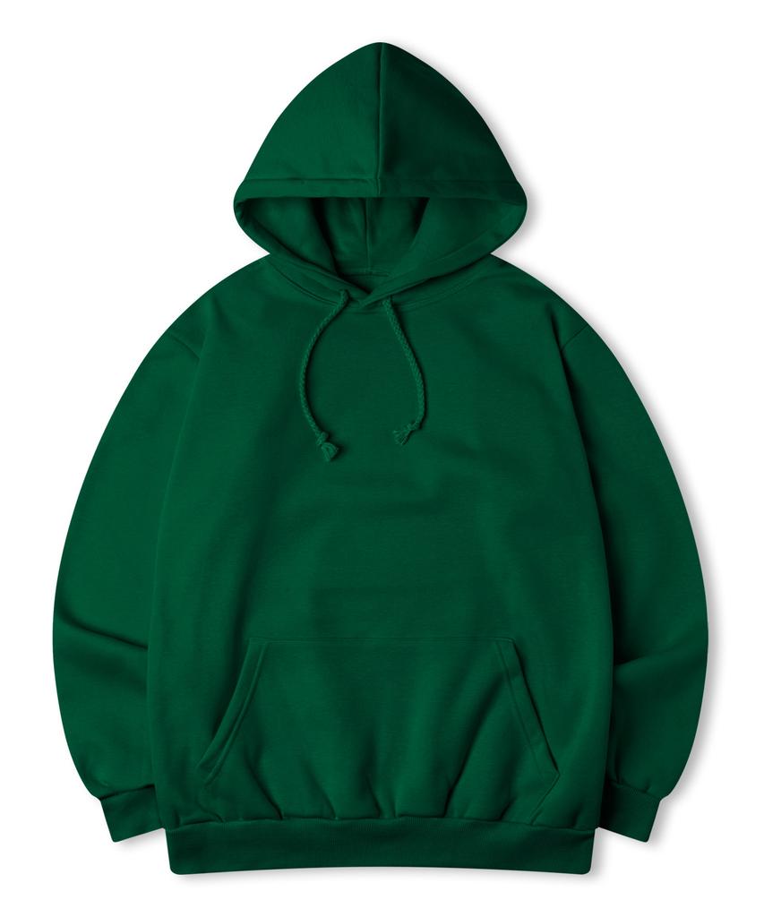 [2Pack] Essential Regular Brushed Fleece Hooded Sweatshirt 16 Colors (Type A)