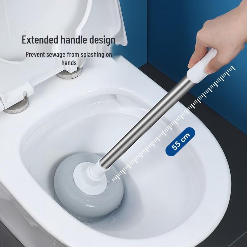 Toilet Plunger and Dredging Tool