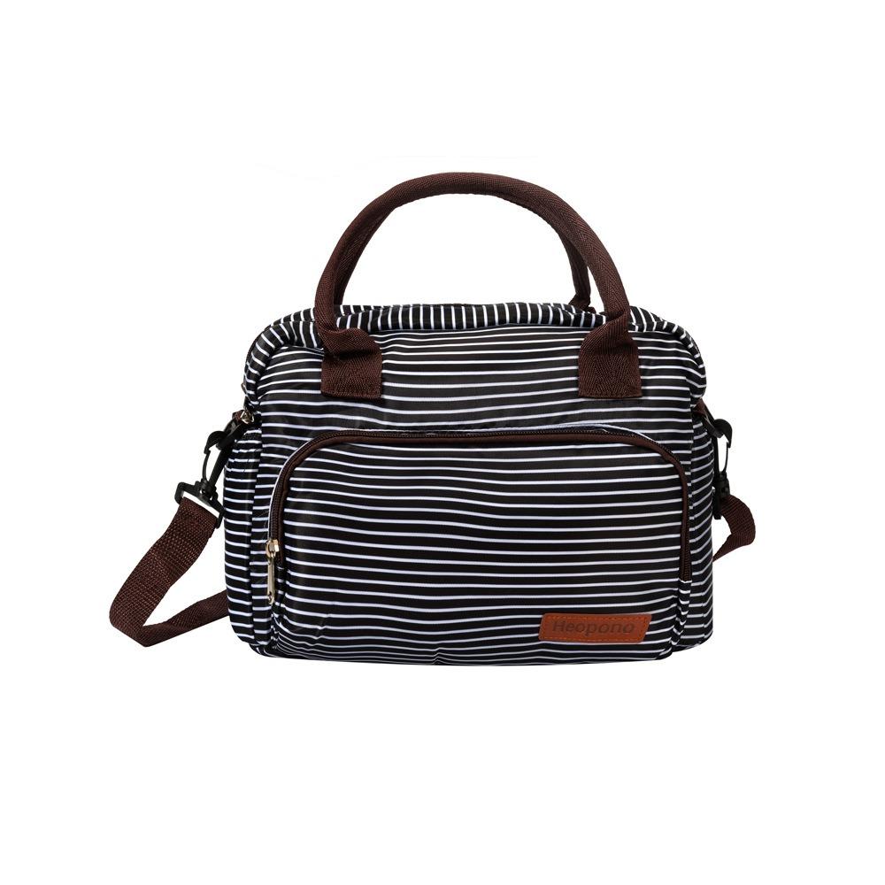 

Portable Nylon Lunch Bag Handheld Fruit Fresh-keeping Pouch Fashion Diaper Bag For Home Style 1