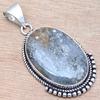 Pendant Rutile Quartz Gemstone Handmade Gift For Her Silver Jewelry 2"