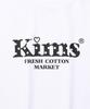 Kimseupeulesikoteunmakes Kims Bam Logo Dot Tee White(Black)
