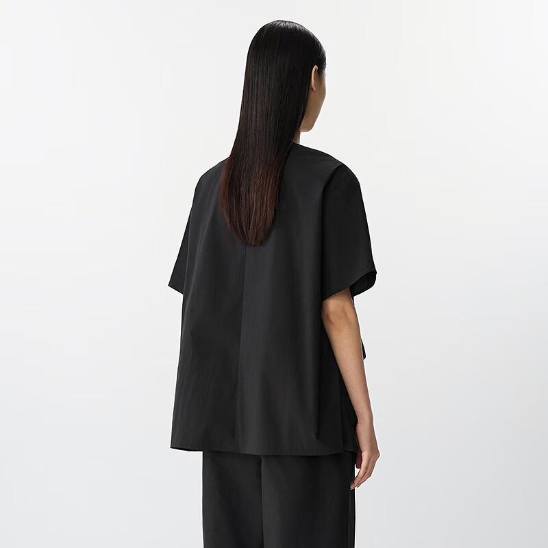 JNBY Loose Round Neck Short Sleeve Shirt