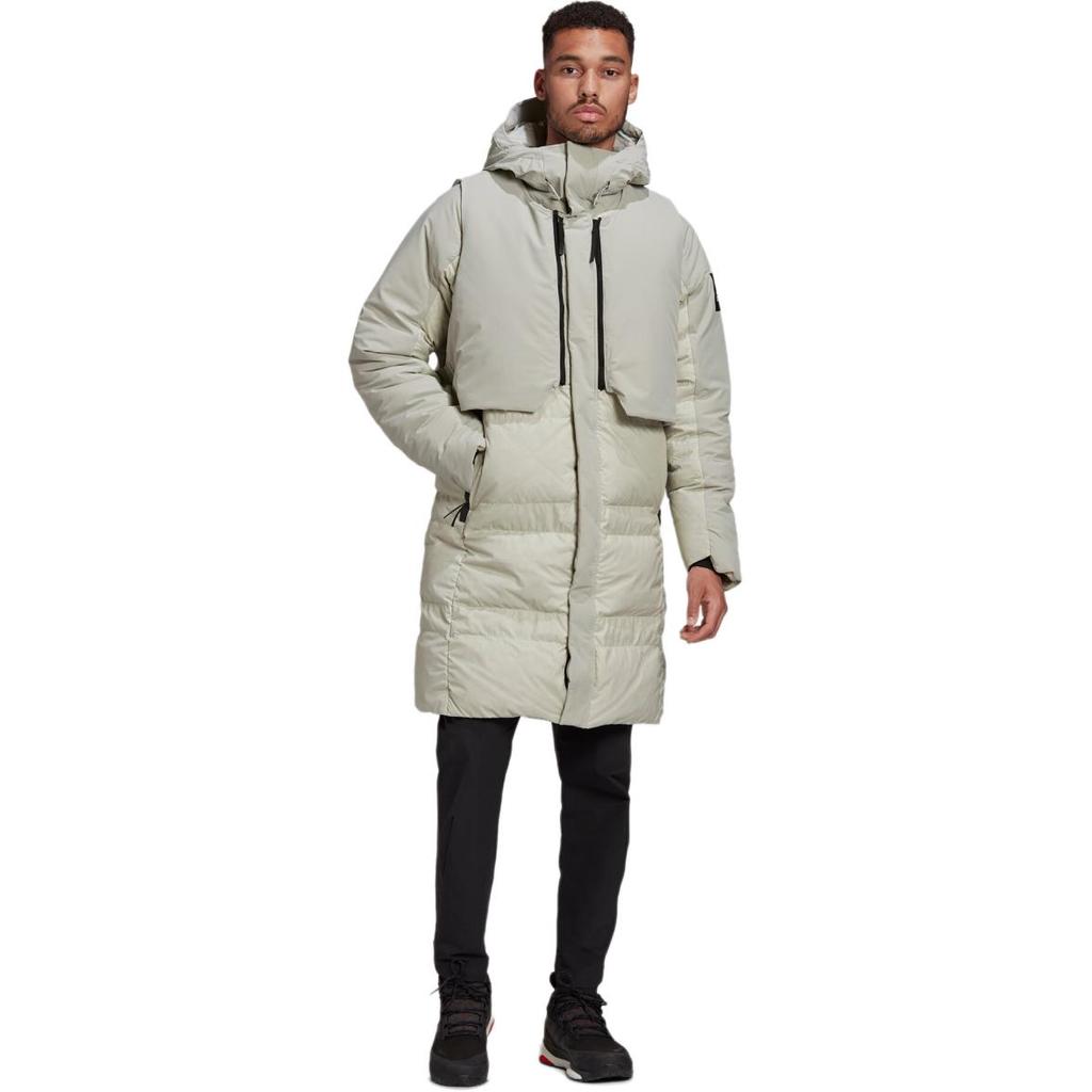 adidas MYSHELTER Down Jacket Winter Men's Metallic Gray FT2430