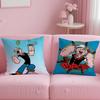Classic Cartoon Popeye the Sailor Cushion Cover Soft  EasyWash Pillow Case  Versatile for Couch Bed Travel and Office
