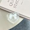 Transparent Mobile Phone Airbag Bracket, Paste-Type Love Bow Air Cushion, Retractable Desktop Support Frame, Lazy Ring.