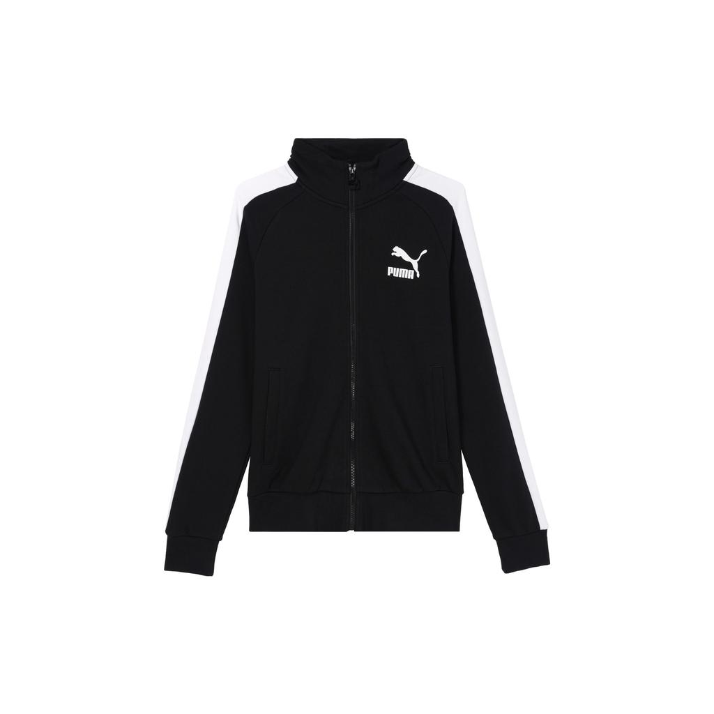 PUMA One Piece Mixed Media Jackets Men's Black Stand Collar Moderate Other 599331-01