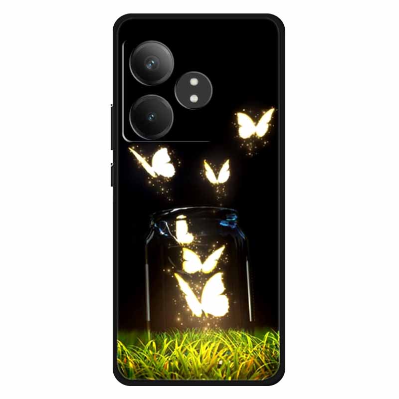 For Realme GT 6T Case Silicone Soft Lions Cat TPU Back Cover For Realme GT Neo6 Cases Protective GT6t 5G Fashion Lovely Shell