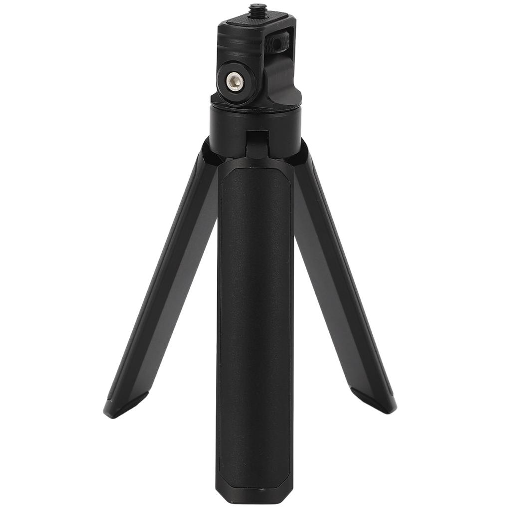 Mini Camera Tripod Adjustable Head Portable Vlog Travel Selfie Stick Handle Grip Desktop Tripod