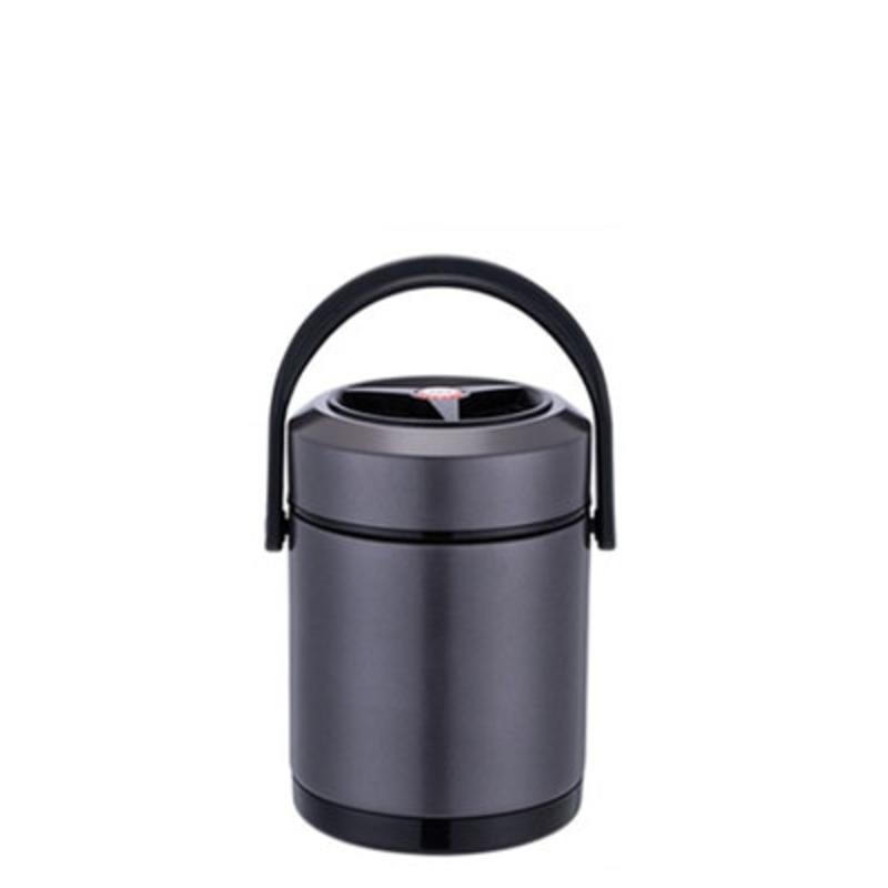 

1.5L 304 Stainless Steel Lunch Box Double Layer Bento Food Container Thermal Food Container Thermo Metal Table Valve | Lunch Boxes (Gold)