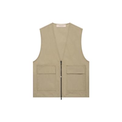 Essentials SS22 Work Vest Men Outerwear Oak-Brown FOG-SS22-276