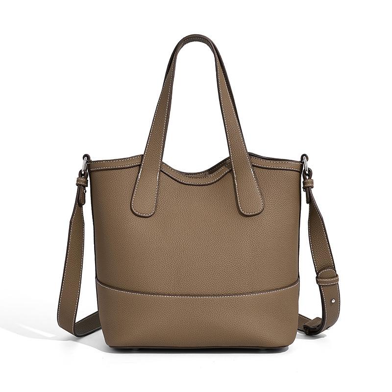 2025 New Fashion Versatile Handbag Niche High-End Large Capacity Single Shoulder Crossbody Basket Tote Bag