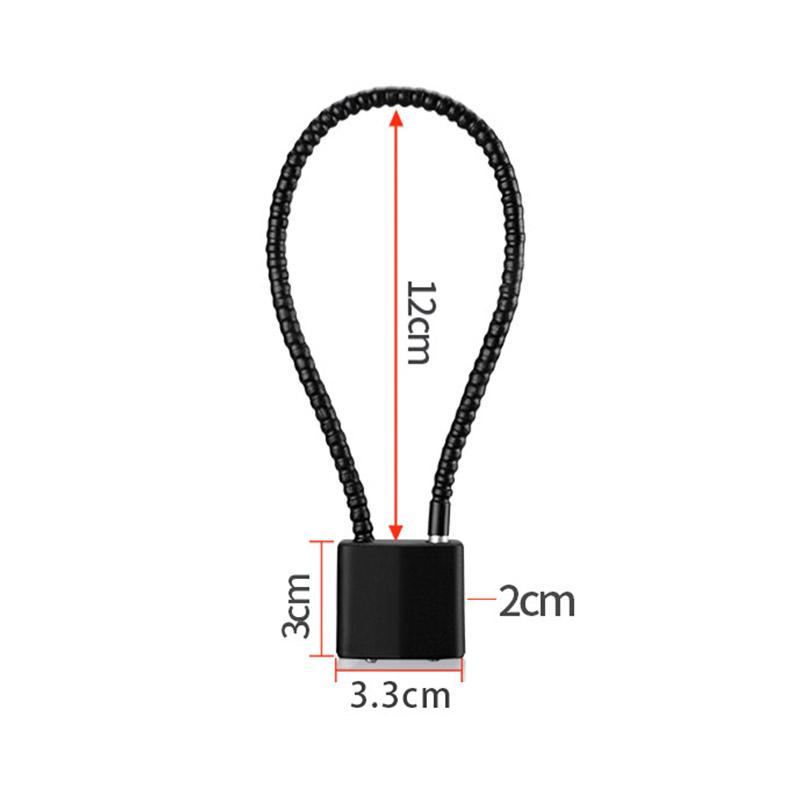 Keyed Steel Wire Padlock, Anti-theft Cabinet Lock for Dormitory, Luggage, and Helmet Protection