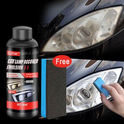 Car Headlight Restoration Polishing Kits Professional Headlamp Scratch Remover Oxidation Repair Cleaning Paste Headlight Polish