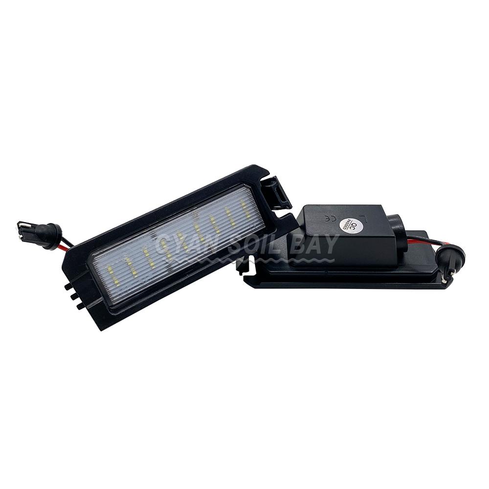 For Hyundai i30 PD PDE N i30N PD Fastback Elantra GT Sonata Veloster LED License Plate Light Number Plate Lamp License Plate Lights 2
