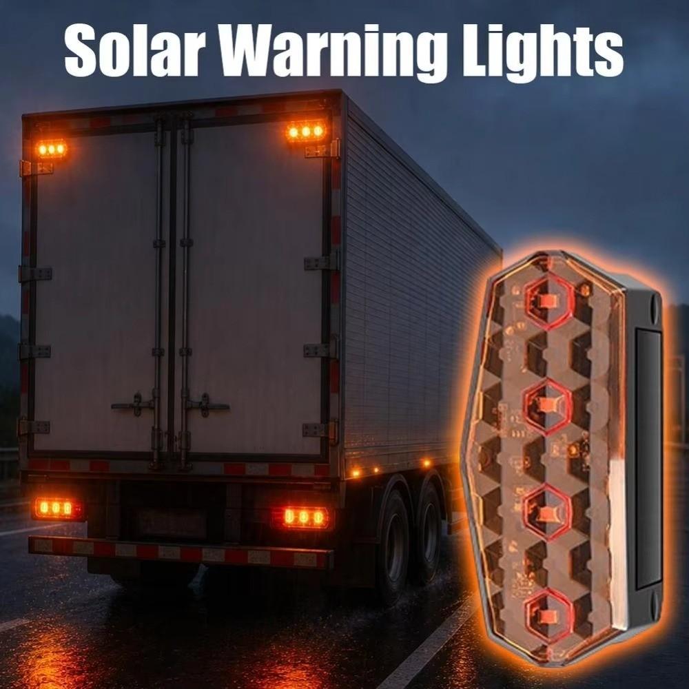 No Wiring Vibration Sensor Warning Lamp Right Angle Side Marker Lamp For Heavy Duty Vehicle