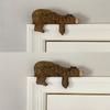 2pcs Wooden Door Corner Pendant Funny Animal Door Sign Craft Bear Door Frame  Gift