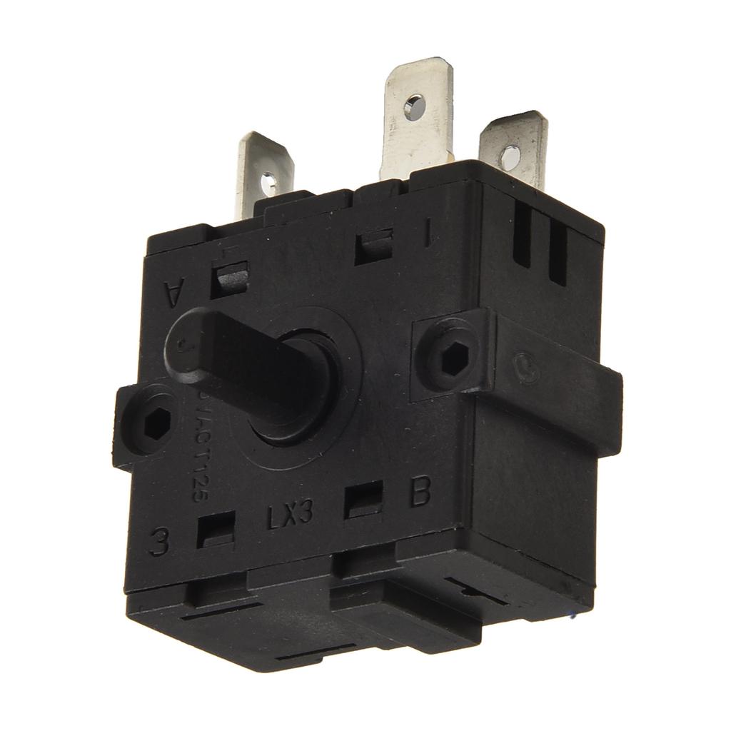 3 Pin 5Pin Selector 250V 16A Electric Heater Heater Parts Heater Switches Electric Heating Gear Switch Electrical Equipment