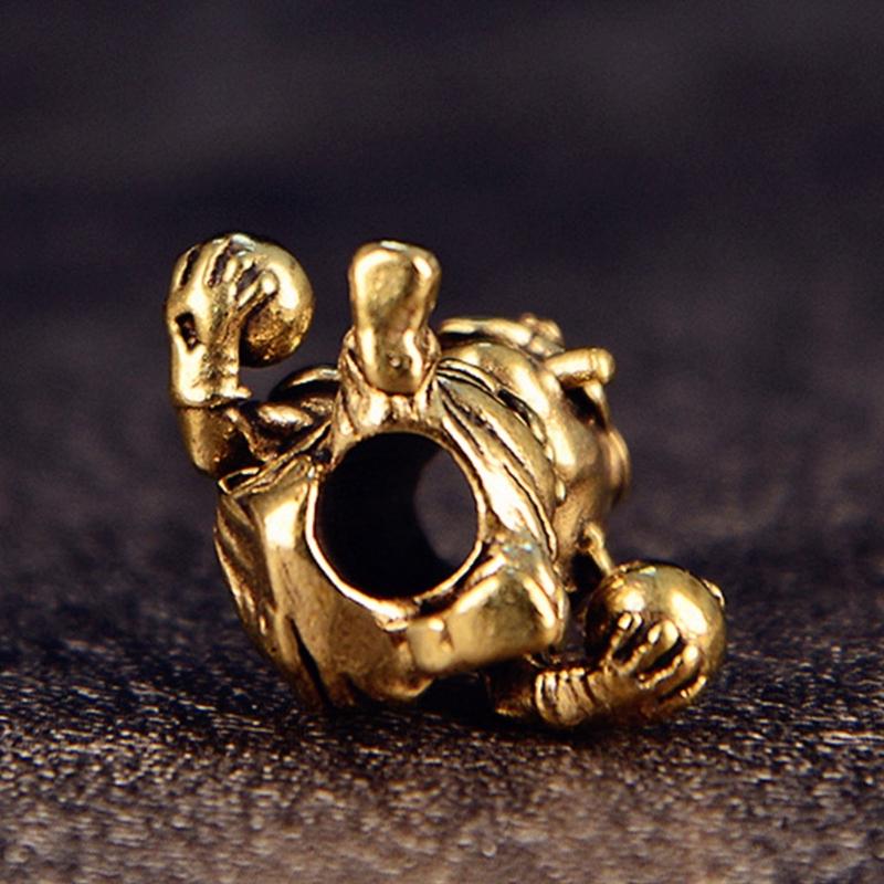 Versatile Bomberman Paracord Rope Pendant Handmade Jewelry Component Parachute Rope Bead Charm Ornament