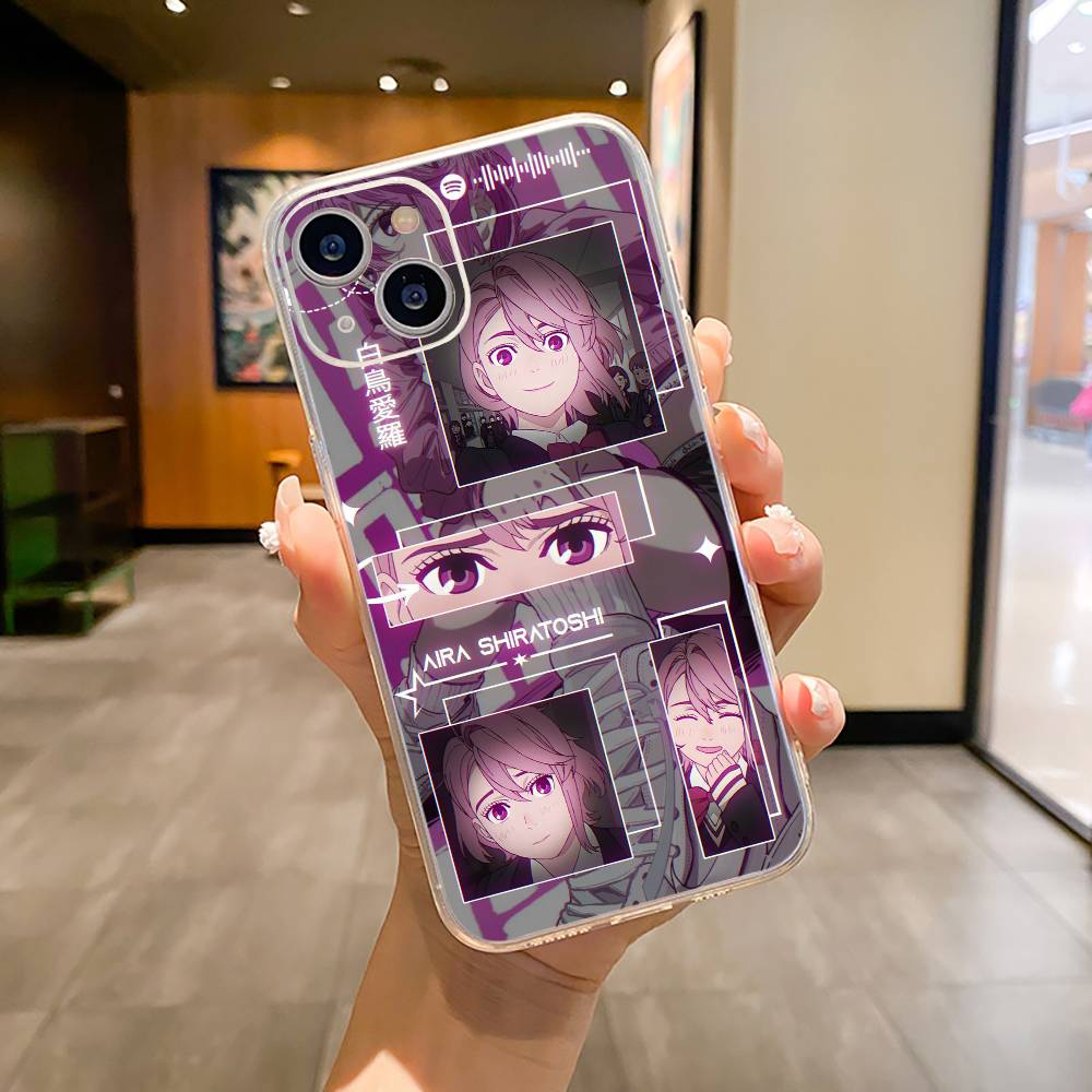 

Popular anime-D-Dandadan Phone Case For iPhone17,16,15,14,13,12,11 ,Pro Max,16/15/14 Plus Transparent Cover iPhone16Plus