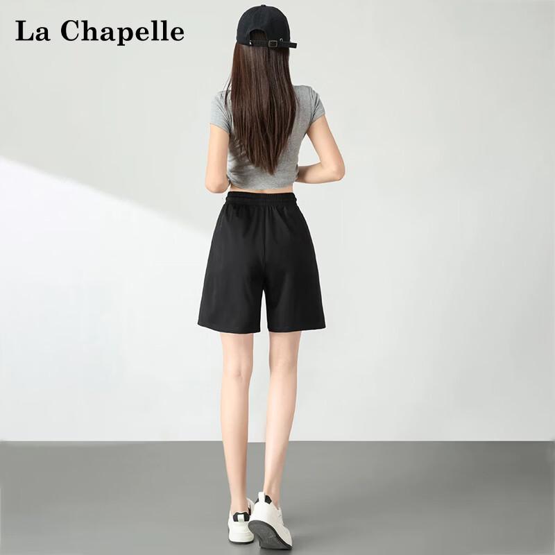 La Chapelle Women's High-Waist Sports Shorts