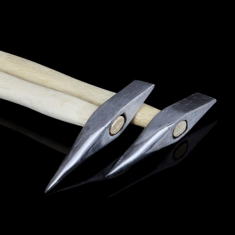 Multi-purpose Welding Chipping Hammers Steel Tack Hammer Wood Handle Outdoor Disassembly Tool for Removing Repairing