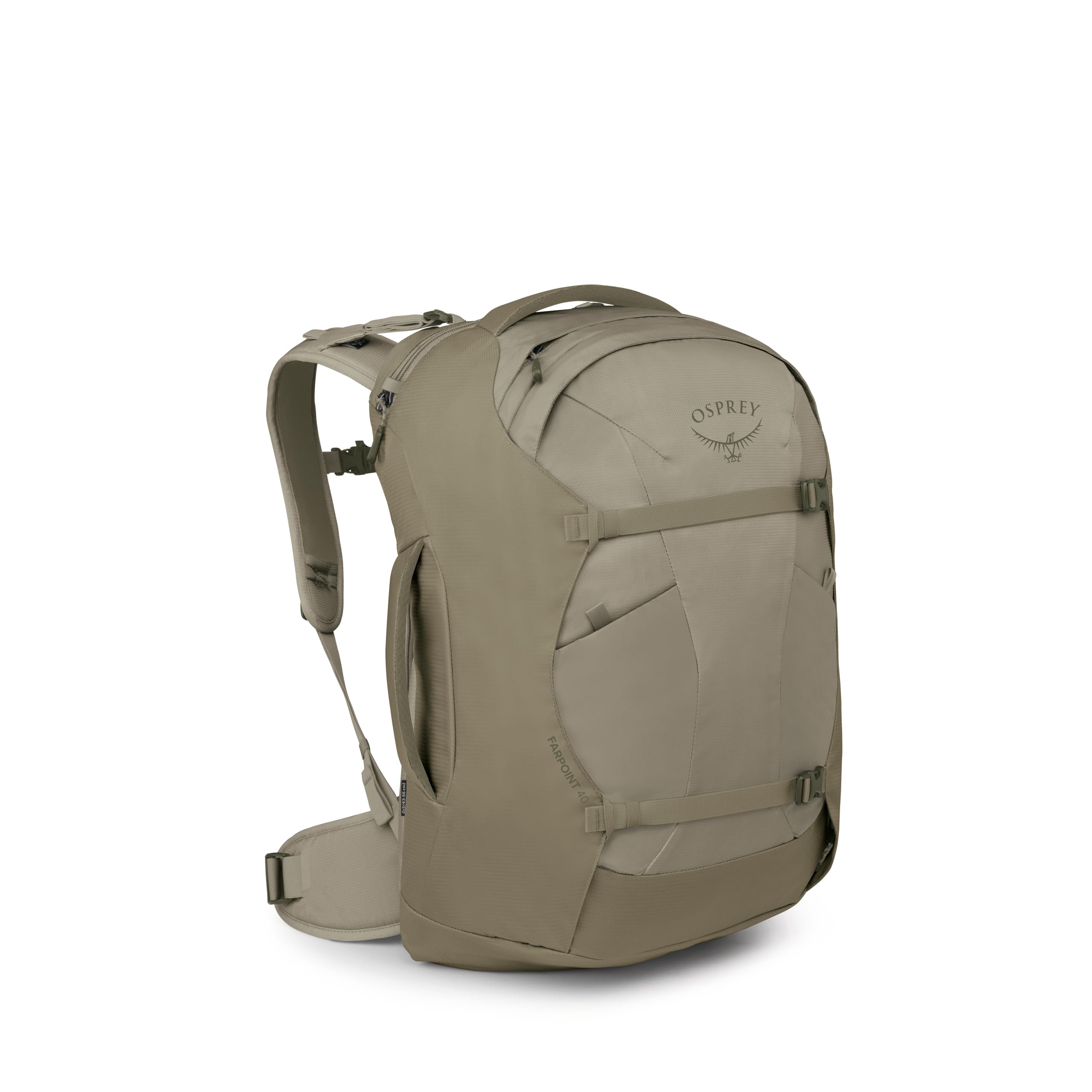 Osprey Farpoint 40L Men s Travel Backpack - Carry-on Bag with Laptop Sleeve and Toiletry Pocket (Sawdust)
