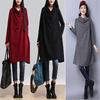 Premium Quality Women's Fashion Casual Elegant Solid Color Long-sleeved Dress Ideal For Every Occasion