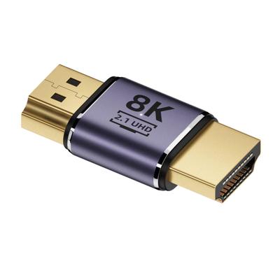 Vergoldeter HDMI-kompatibler Kuppler UHD2.1 Unterstützung 8K@60Hz 4K@120Hz Konvertierungsadapter für PC Laptop Computer TV-Box