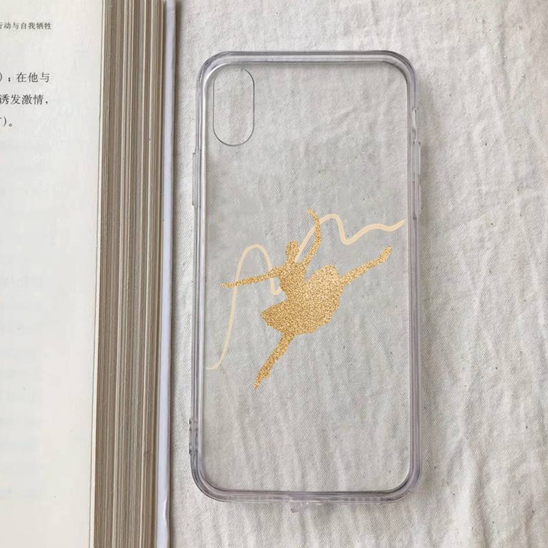 Ballerina Tanz Ballett Mädchen Handyhülle für iPhone 11 12 13 mini pro XS MAX 8 7 6 6S Plus X 5S SE 2020 XR Hülle