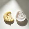 Flexible Moon-Themed Casting Mould for Candle Projects and Decorative Castings That Bends During Post-Casting Release