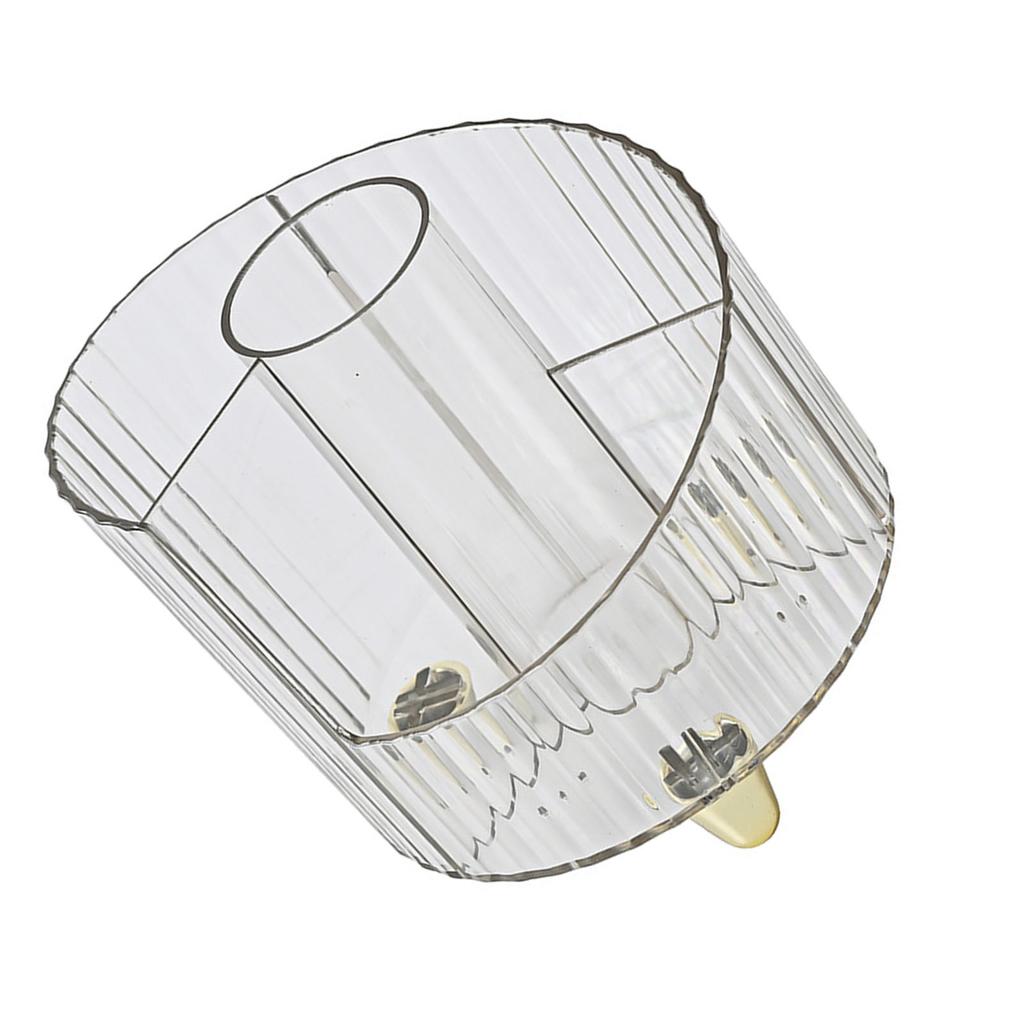 Makeup Brush Holder Case Multi Grids Clear Cosmetic Brushes Storage Box for Pen Lipstick