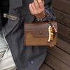Retro Fashion Handbag Women's 2025 New High-end Casual Small Square Bag Commuter Popular Shoulder Messenger Bag