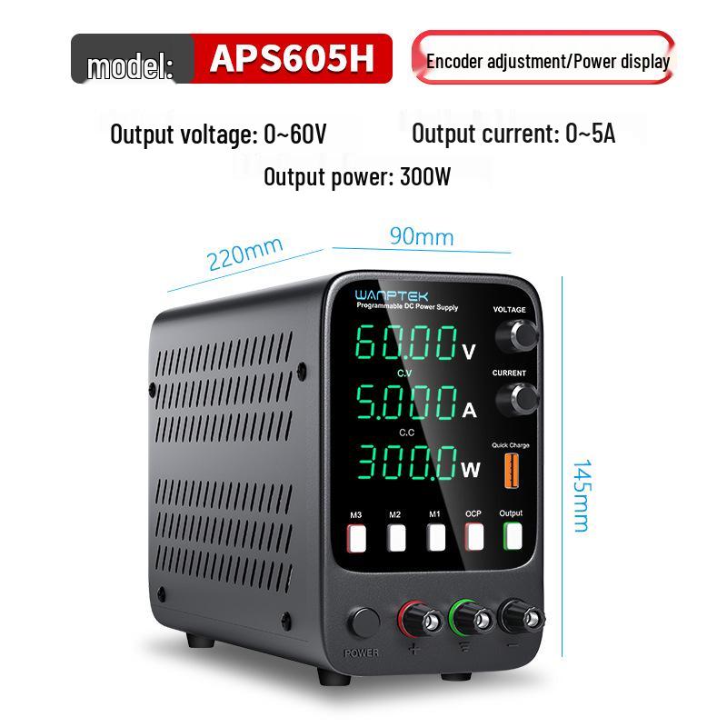 WANPTEK DPS605U Adjustable DC Power Supply for Laptop & Mobile Repair
