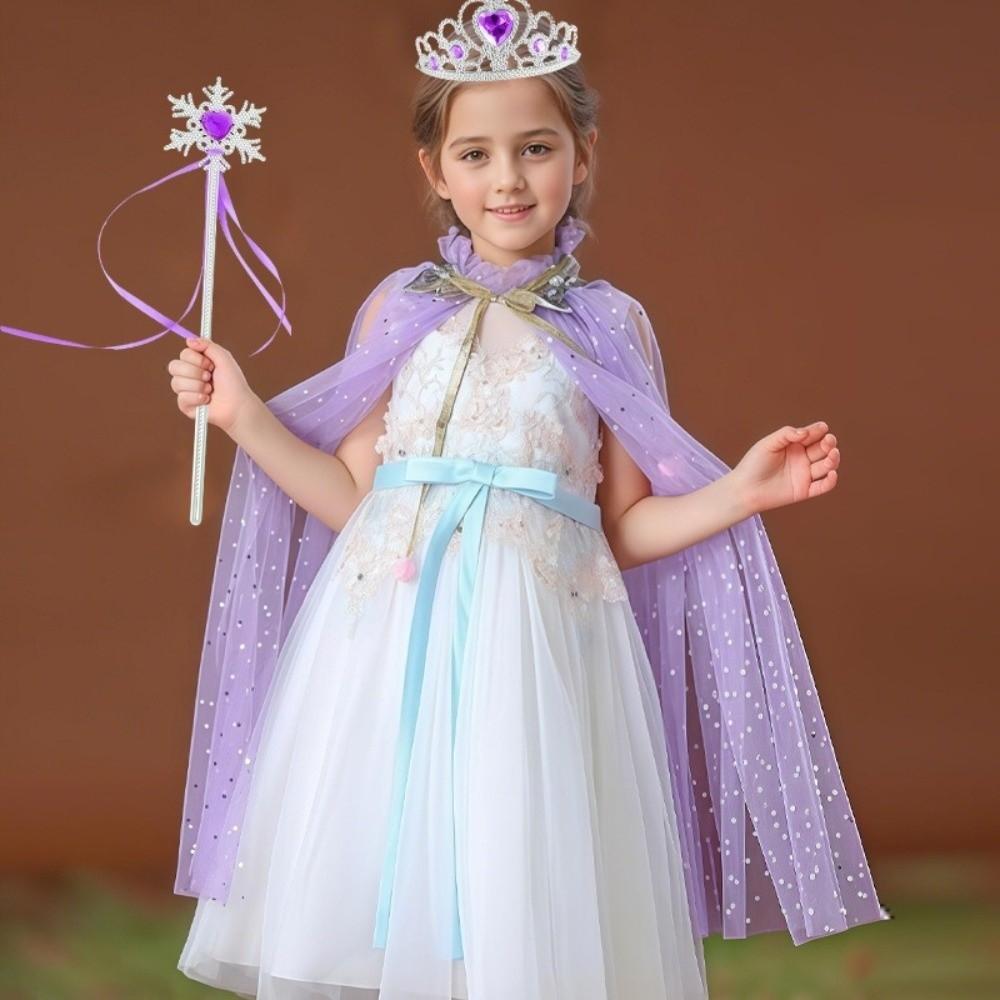 Cosplay Accessories Role-Playing Children's Princess Shawl Stage Props Mesh Performance Dress up Clothes Stage Props Halloween