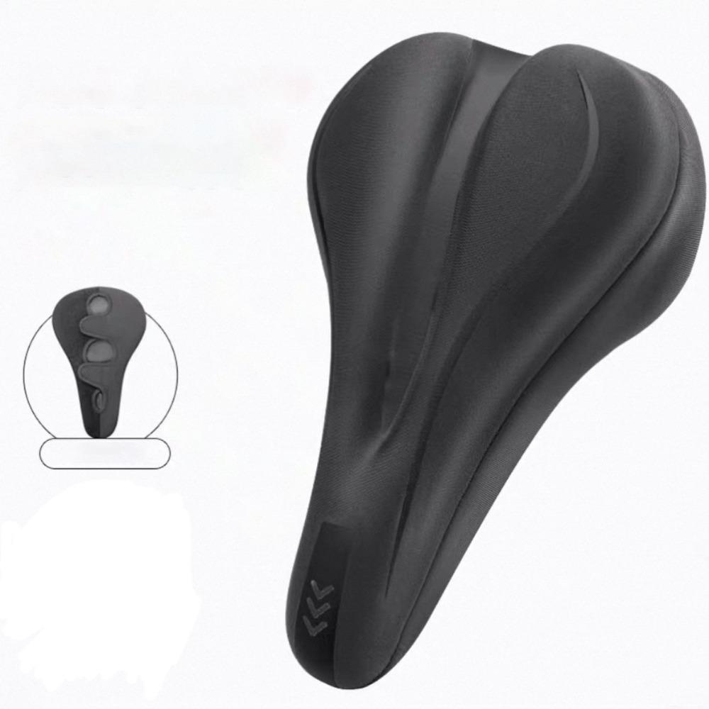 Silicone Bicycle Saddle Cover Thicken Cushion Cover Comfortable Thicken Saddle Cover Road Bike