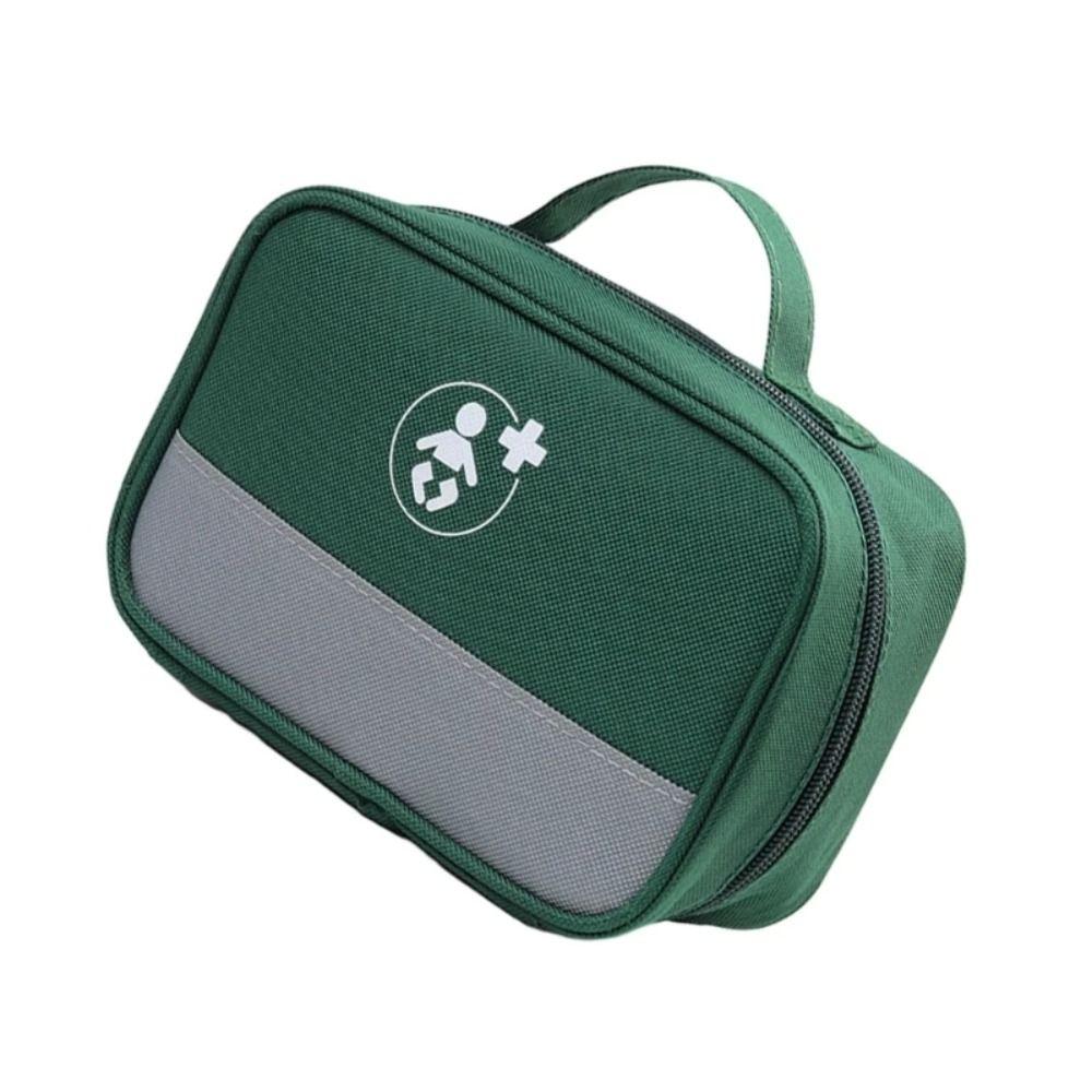 Empty Family Pill Bag Multicompartment Medicine Organizer Box Medicine Storage Bag  For Travel