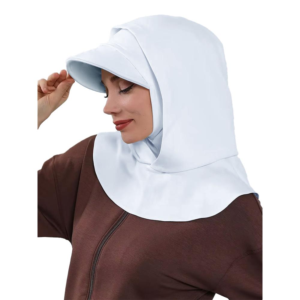 Muslim Women Head Wraps Brim Cap