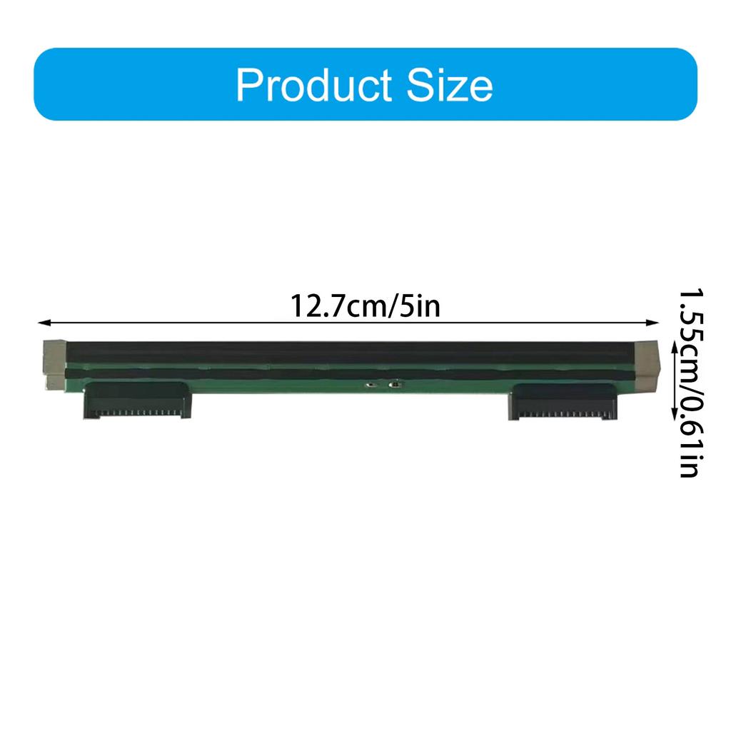 Thermal Printhead for Zebra ZD420 ZD620 Barcode Printer Replacement 203dpi 300dpi Resolution P1080383-001 Metal Standand