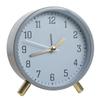 European-Style Alarm Clock New Quartz Minimalist Silent Children's Clock Living Room Desktop Round Creative Student Analog Table Clock