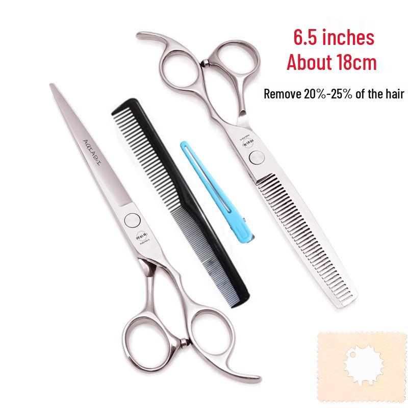 Professional Japanese Steel Hairdressing Scissors & Thinning Shears Set for Seamless Cuts & Bang Trimming