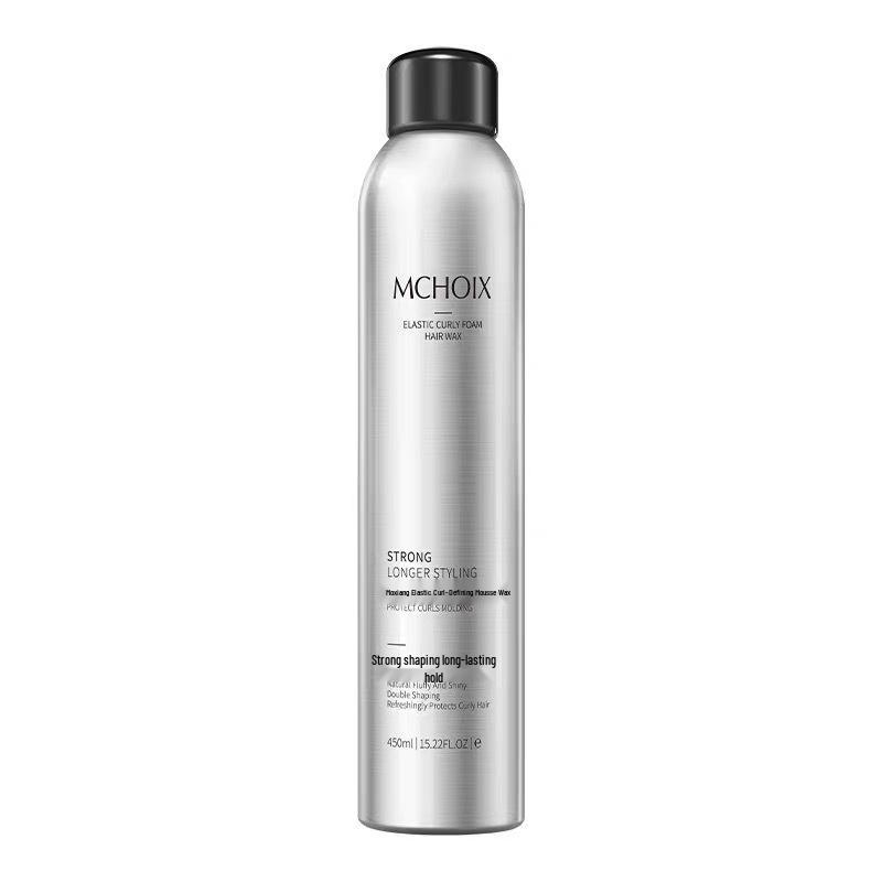MCHOIX Magic Scent Elastic Curl Foam Wax for Men Women - Quick Dry, Long-Lasting Curl Styling Mousse.