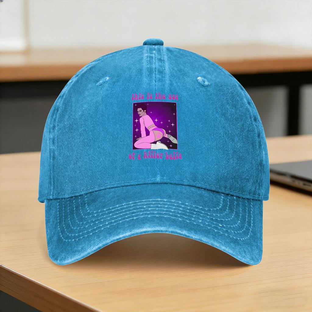Summer Edward Cullen Baseball Cap Sun Hot Sale Print Washed Trucker Hat Unisex Women Fashion Hiking Fishing Snapback Cap