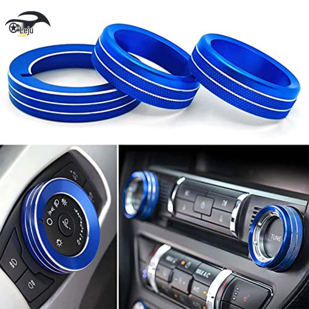 2015-2023 Ford Mustang A/C Knob & Console Decorative Ring