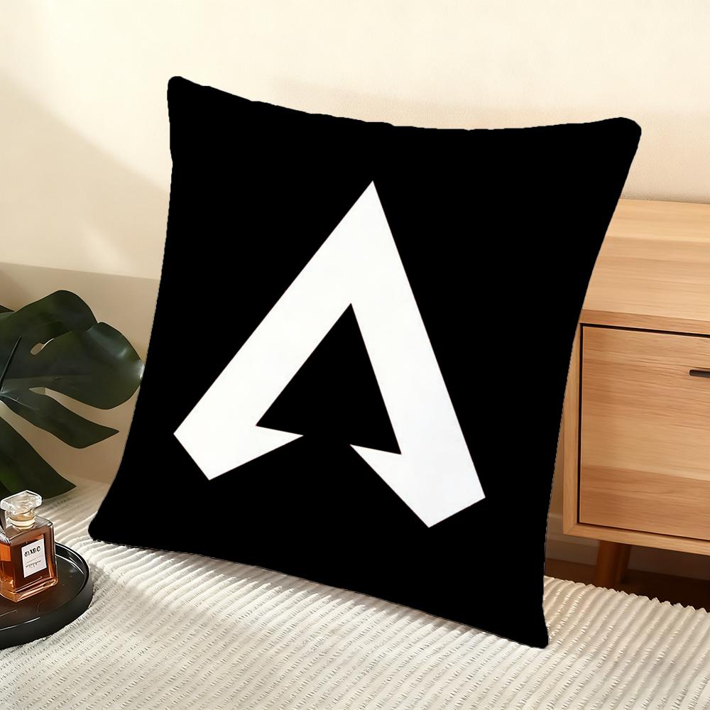Game A-Apex Legends Cushion Cover Soft Short Plush Pillow Cover Smooth Cozy Texture Aesthetic Cushion Case Home Decor